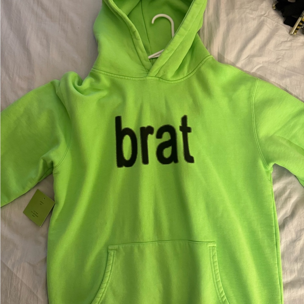 Charli XCX BRAT Medium Oversized Hoodie NWT